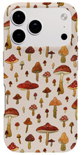 Load image into Gallery viewer, Watercolor Mushroom Pattern - Phone Case