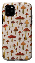 Load image into Gallery viewer, Watercolor Mushroom Pattern - Phone Case