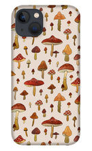 Load image into Gallery viewer, Watercolor Mushroom Pattern - Phone Case