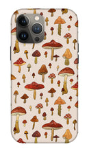 Load image into Gallery viewer, Watercolor Mushroom Pattern - Phone Case