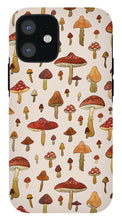 Load image into Gallery viewer, Watercolor Mushroom Pattern - Phone Case