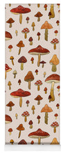 Load image into Gallery viewer, Watercolor Mushroom Pattern - Yoga Mat