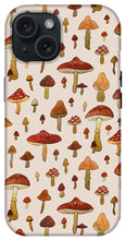 Load image into Gallery viewer, Watercolor Mushroom Pattern - Phone Case
