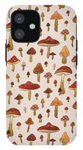 Load image into Gallery viewer, Watercolor Mushroom Pattern - Phone Case