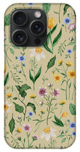 Load image into Gallery viewer, Whimsical Spring Blooms Pattern - Phone Case