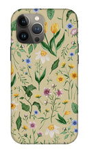 Load image into Gallery viewer, Whimsical Spring Blooms Pattern - Phone Case