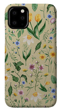 Load image into Gallery viewer, Whimsical Spring Blooms Pattern - Phone Case