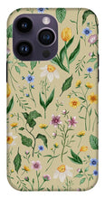 Load image into Gallery viewer, Whimsical Spring Blooms Pattern - Phone Case
