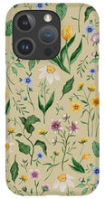 Load image into Gallery viewer, Whimsical Spring Blooms Pattern - Phone Case