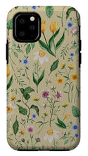 Load image into Gallery viewer, Whimsical Spring Blooms Pattern - Phone Case