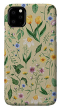 Load image into Gallery viewer, Whimsical Spring Blooms Pattern - Phone Case