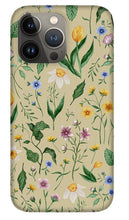 Load image into Gallery viewer, Whimsical Spring Blooms Pattern - Phone Case