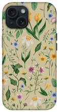 Load image into Gallery viewer, Whimsical Spring Blooms Pattern - Phone Case