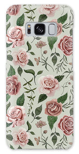 Wild Flower Rose Pattern - Phone Case