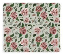 Load image into Gallery viewer, Wild Flower Rose Pattern - Blanket