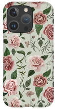 Load image into Gallery viewer, Wild Flower Rose Pattern - Phone Case