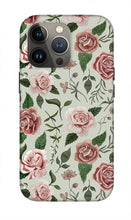 Load image into Gallery viewer, Wild Flower Rose Pattern - Phone Case