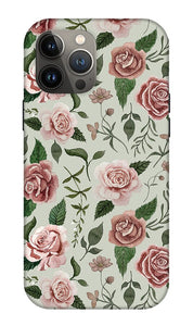 Wild Flower Rose Pattern - Phone Case