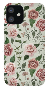 Wild Flower Rose Pattern - Phone Case