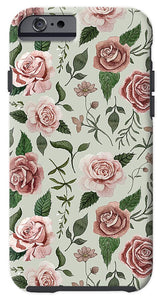 Wild Flower Rose Pattern - Phone Case