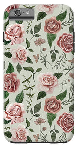 Wild Flower Rose Pattern - Phone Case