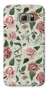 Wild Flower Rose Pattern - Phone Case