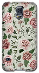 Wild Flower Rose Pattern - Phone Case