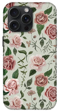 Load image into Gallery viewer, Wild Flower Rose Pattern - Phone Case