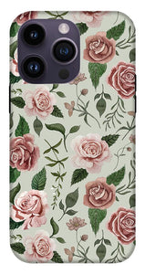 Wild Flower Rose Pattern - Phone Case