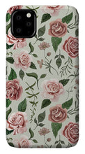 Load image into Gallery viewer, Wild Flower Rose Pattern - Phone Case