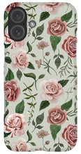 Load image into Gallery viewer, Wild Flower Rose Pattern - Phone Case