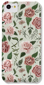 Wild Flower Rose Pattern - Phone Case