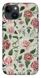 Wild Flower Rose Pattern - Phone Case