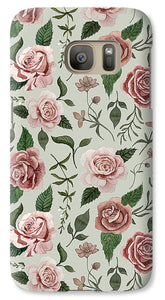 Wild Flower Rose Pattern - Phone Case