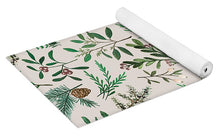 Load image into Gallery viewer, Winter Berry Pattern - Yoga Mat