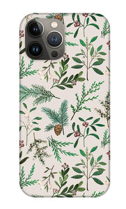 Winter Berry Pattern - Phone Case