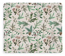 Load image into Gallery viewer, Winter Berry Pattern - Blanket