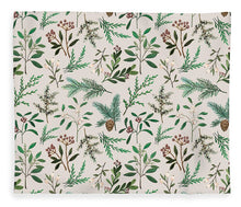 Load image into Gallery viewer, Winter Berry Pattern - Blanket