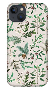 Winter Berry Pattern - Phone Case