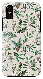 Winter Berry Pattern - Phone Case