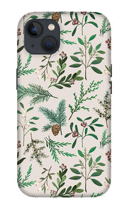 Winter Berry Pattern - Phone Case