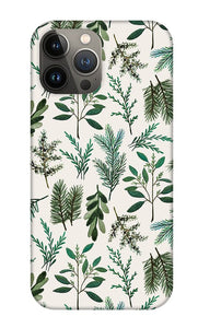 Winter Branch Pattern - Phone Case