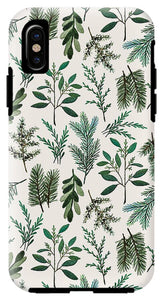 Winter Branch Pattern - Phone Case