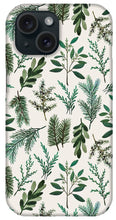 Load image into Gallery viewer, Winter Branch Pattern - Phone Case