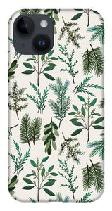 Winter Branch Pattern - Phone Case