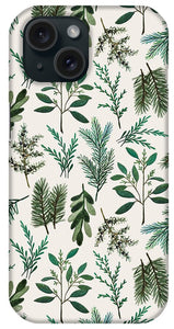 Winter Branch Pattern - Phone Case