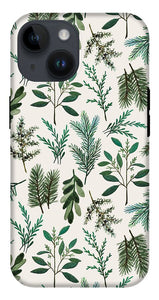 Winter Branch Pattern - Phone Case