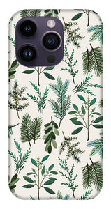 Winter Branch Pattern - Phone Case