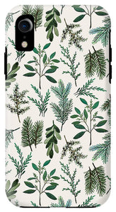 Winter Branch Pattern - Phone Case