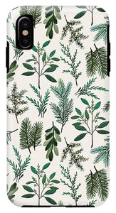 Winter Branch Pattern - Phone Case